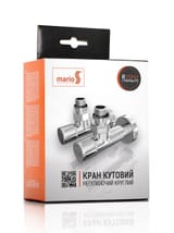 Кран кутовий подовжений, G1/2 комплект 5