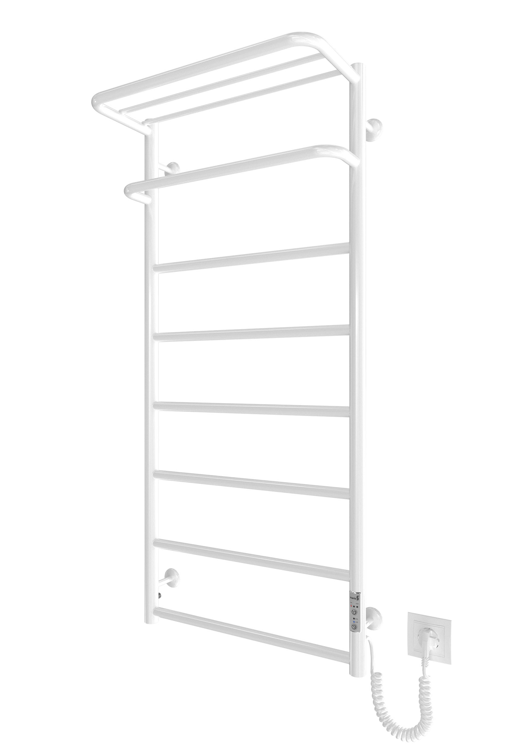 Електрична рушникосушарка Hotel-І 1090х530/240 TR К білий мат 1