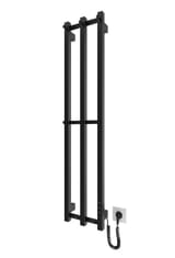 Електрична рушникосушарка HF Slim 1170х250 чорний мат 1