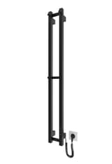 Електрична рушникосушарка HF Slim 1170х140 чорний мат 1