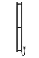 Електрична рушникосушарка HF Slim 1170х140 чорний мат 2