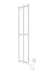 Електрична рушникосушарка HF Slim 1170х250 білий мат 1