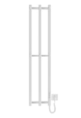 Електрична рушникосушарка HF Slim 1170х250 білий мат 2