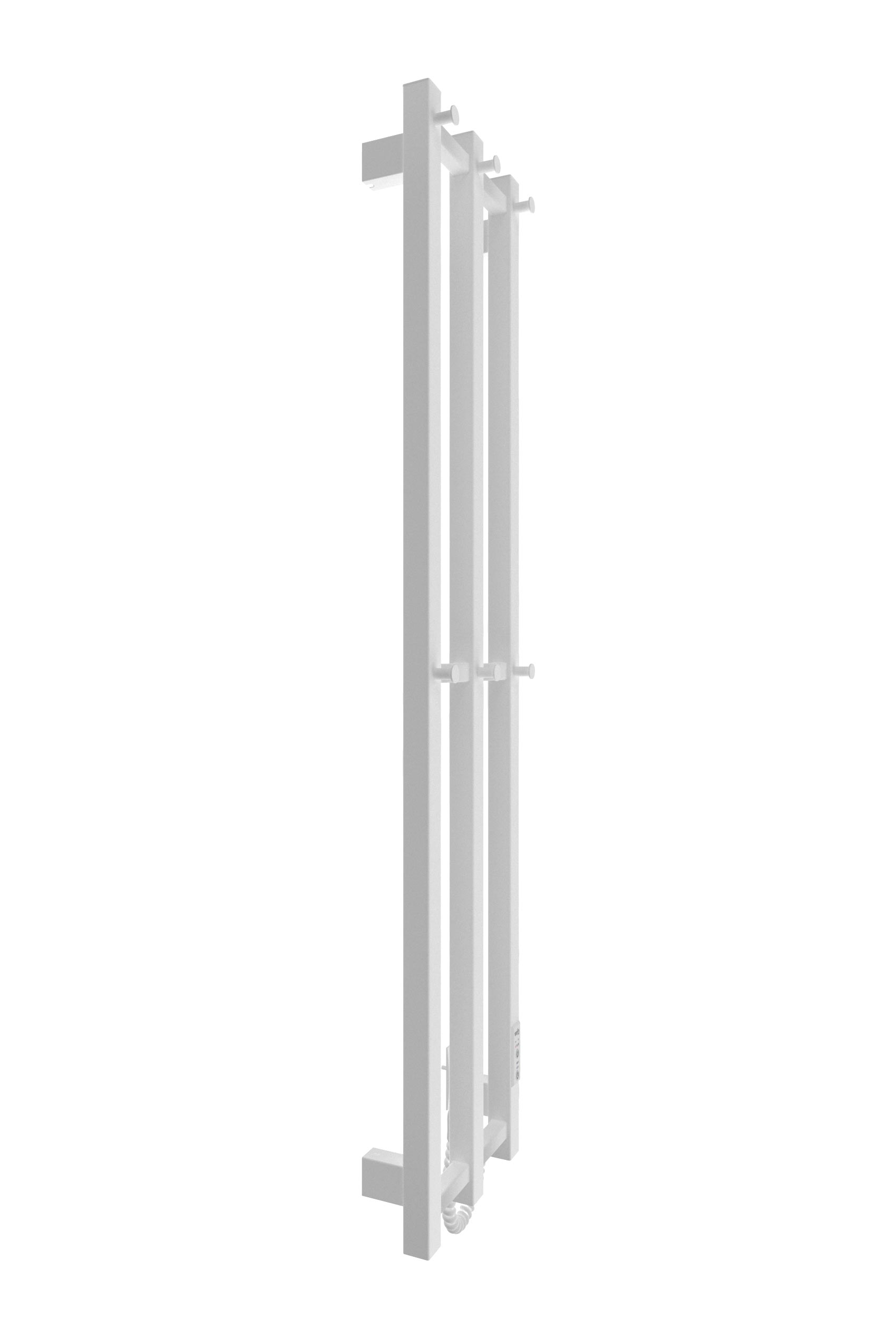 Електрична рушникосушарка HF Slim 1170х250 білий мат 3
