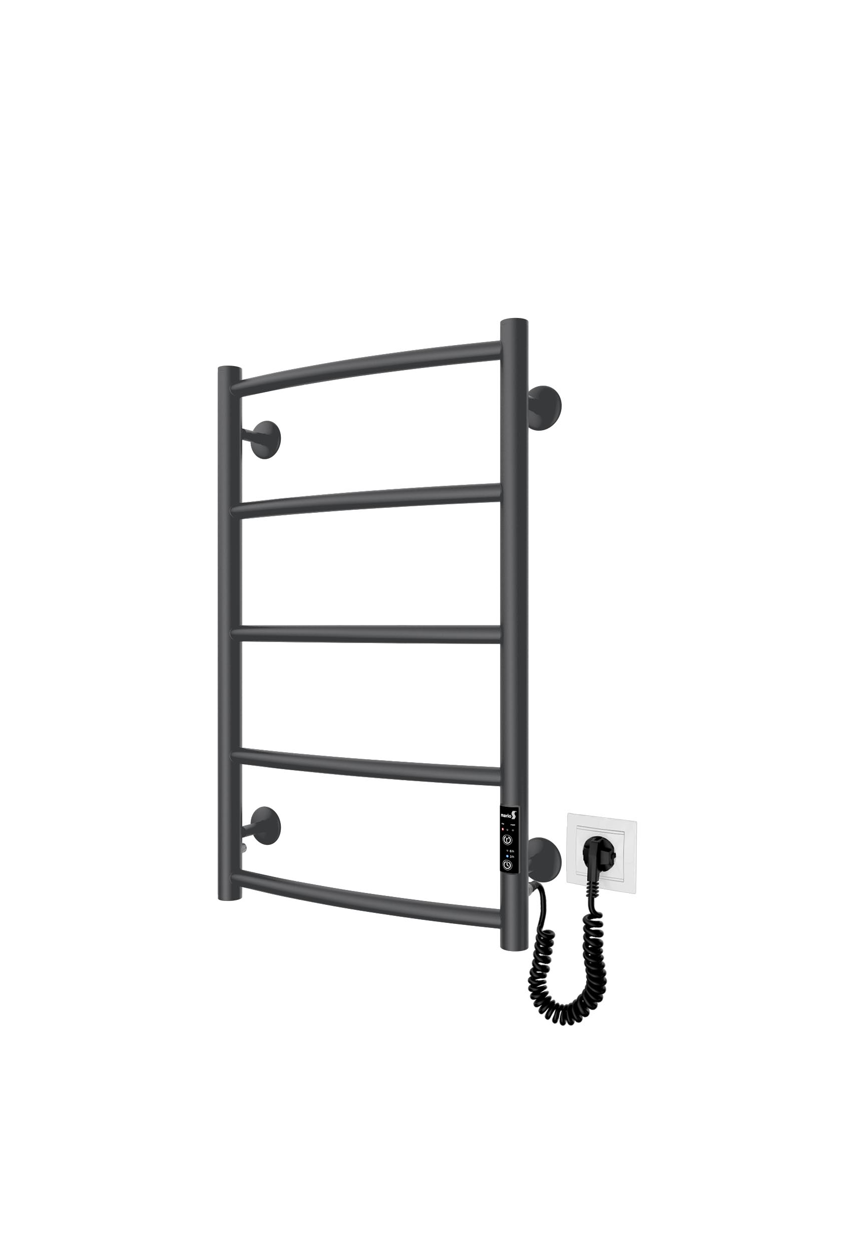 Електрична рушникосушарка Класік НР-I 650х430/75 TR К графіт 1