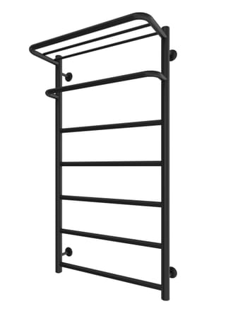 Водяна рушникосушарка Inox Готель 970х530/500 (Чорний мат)
